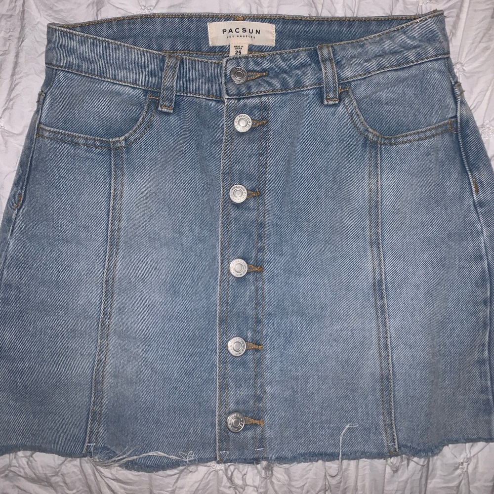 Barely worn PacSun jean skirt